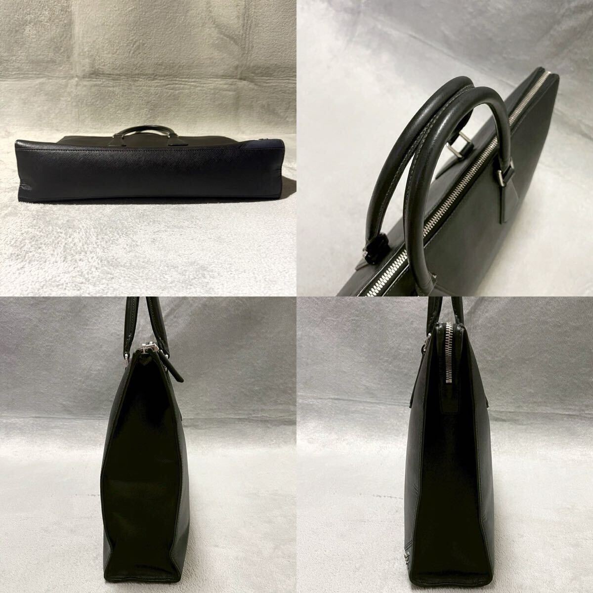 極美品☆PRADA プラダ サフィアーノ レザー ブリーフケース 極美品☆PRADA プラダ サフィアーノ レザー ブリーフケース