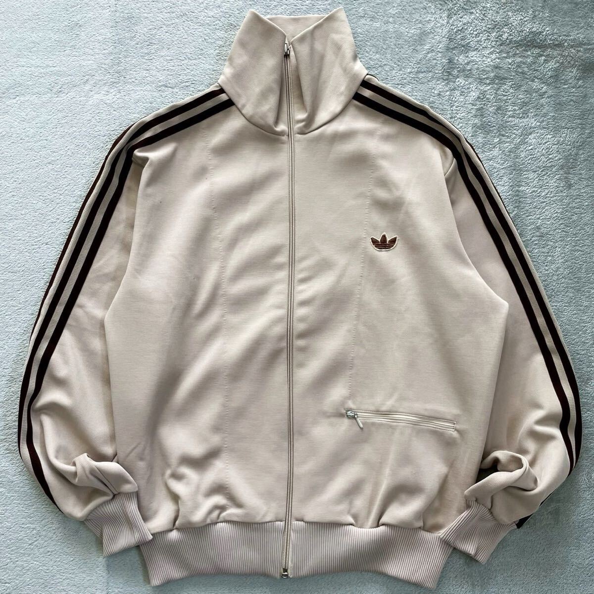 美品!L相当☆80s adidas アディダス デサント製 トラック 美品!L相当☆80s adidas アディダス デサント製 トラック