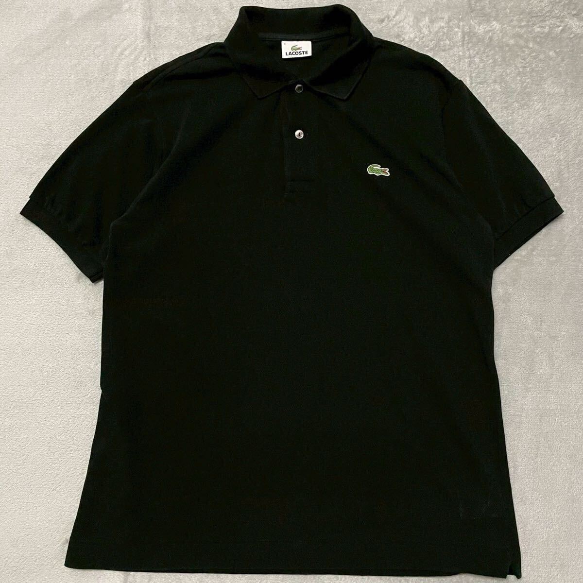 極美品!XL相当☆LACOSTE ラコステ 鹿の子 半袖 ポロシャツ ワニ 極美品!XL相当☆LACOSTE ラコステ 鹿の子 半袖 ポロシャツ ワニ
