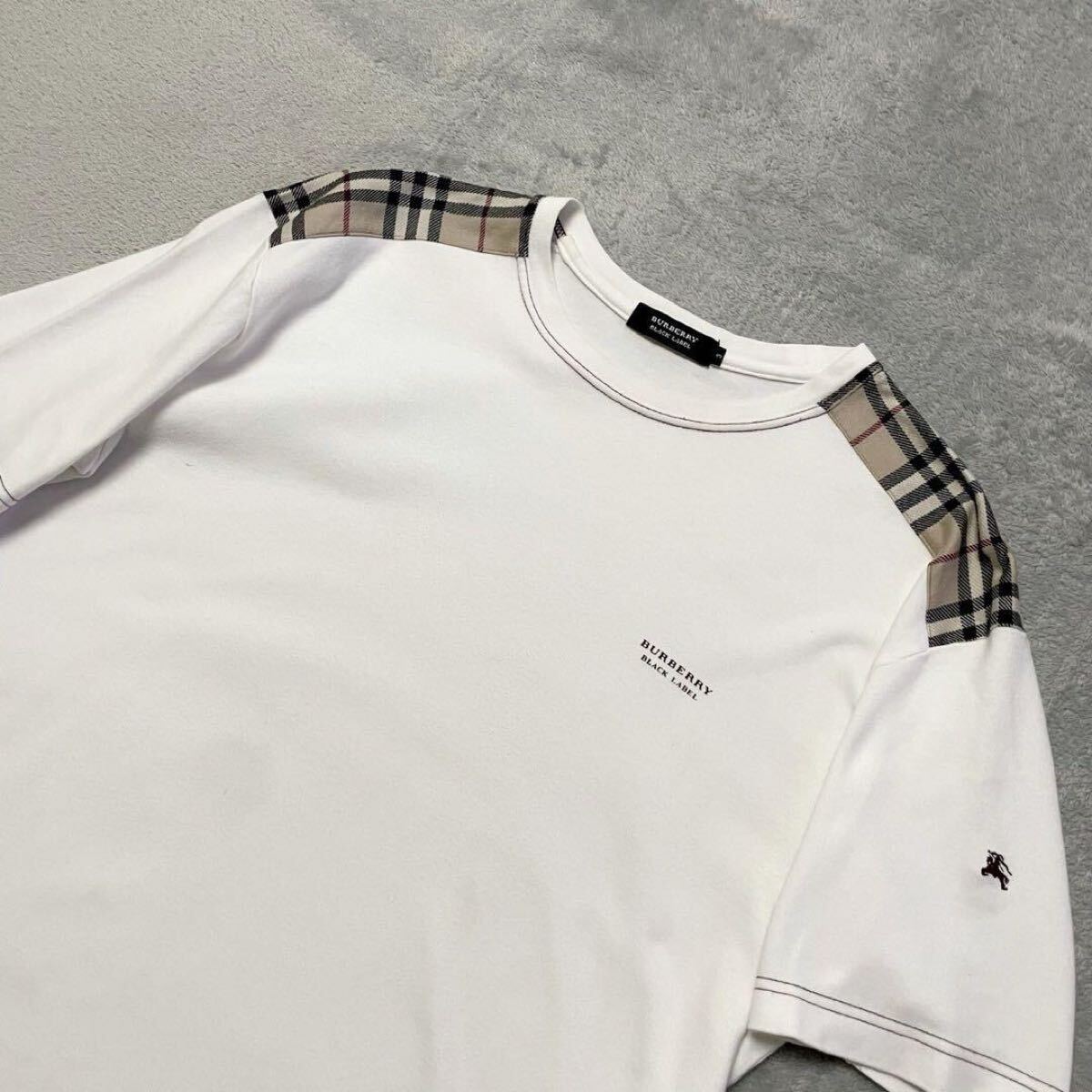 極美品!L相当☆BURBERRY BLACK LABEL バーバリー ブラック 極美品!L相当☆BURBERRY BLACK LABEL バーバリー ブラック