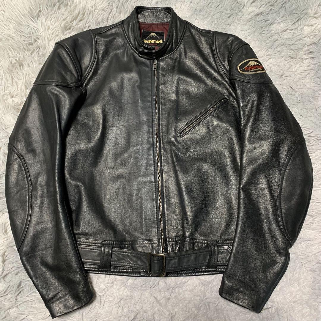 美品 希少 LL KUSHITANI クシタニ レザージャケット シングル 美品 希少 LL KUSHITANI クシタニ レザージャケット シングル