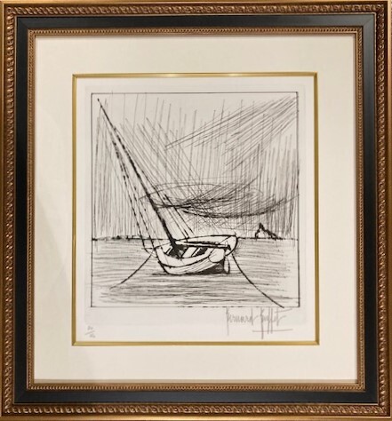 特価】 ≪ ベルナール ビュッフェ ≫ オリジナル ドライポイント