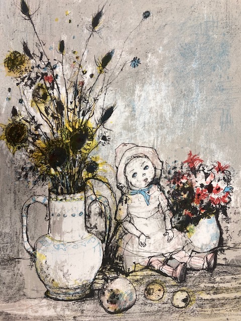 特価】 ≪ ジャン ジャンセン ≫ オリジナル リトグラフ【石版画