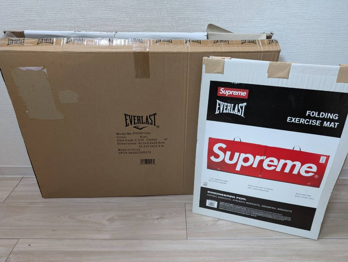 Supreme 17FW Everlast Folding Exercise Mat 納品書・BOXLOGO Supreme 17FW Everlast Folding Exercise Mat 納品書・BOXLOGO