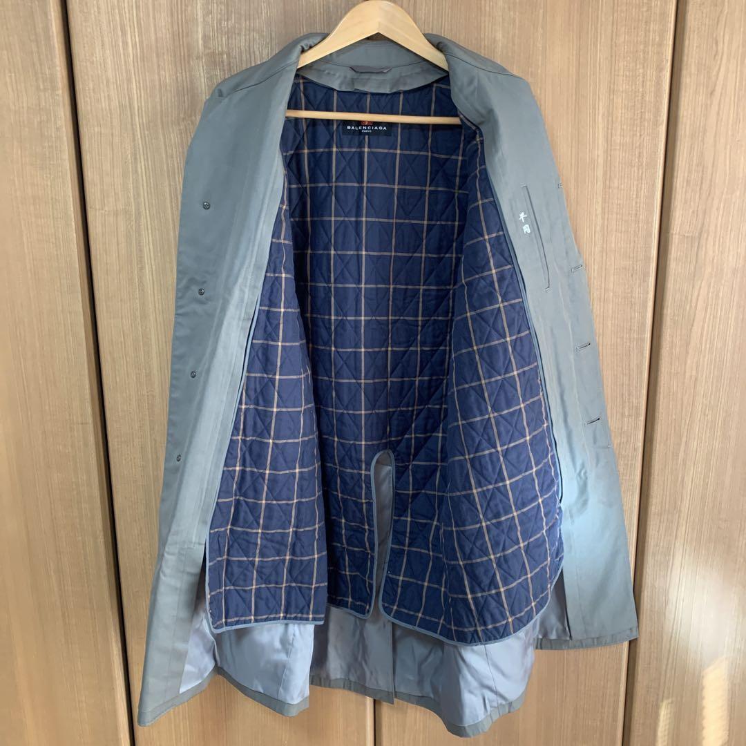 BALENCIAGA インナーベスト付きステンカラーコート バレンシアガ BALENCIAGA インナーベスト付きステンカラーコート バレンシアガ