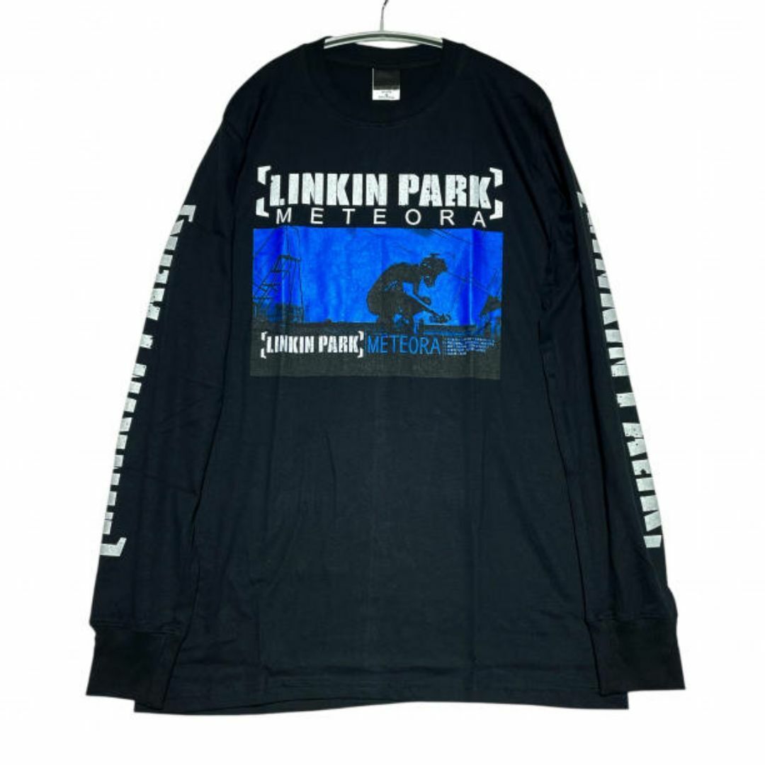 新品 ロングTシャツ リンキンパーク メテオラ バンドTロックT 新品 ロングTシャツ リンキンパーク メテオラ バンドTロックT