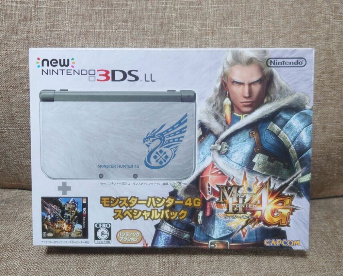 新品未開封】Newニンテンドー3DSLL モンスターハンター4G 新品未開封】Newニンテンドー3DSLL モンスターハンター4G