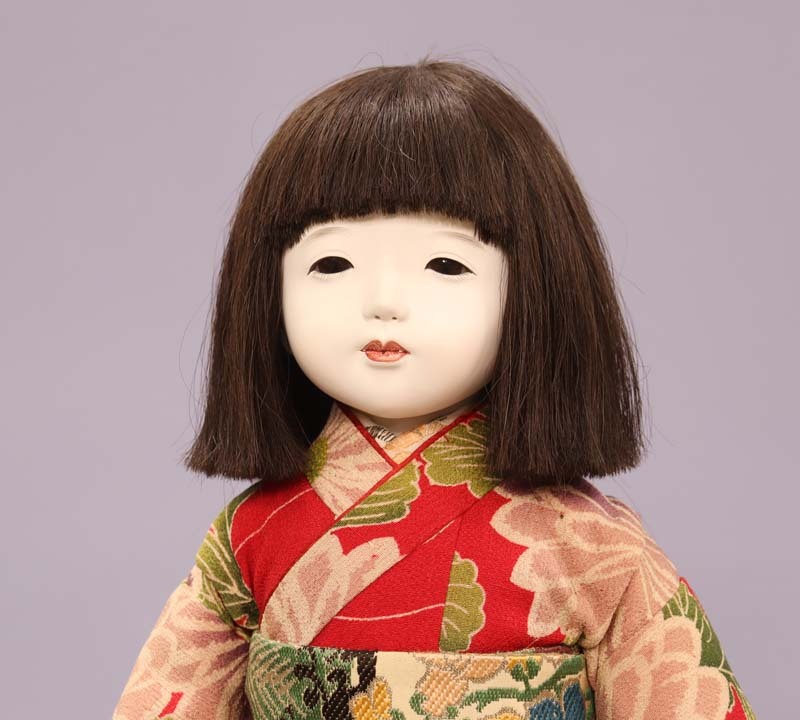 売り切り□ 工房朋 市松人形 女の子 52cm 森重春幸 創作人形 売り切り□ 工房朋 市松人形 女の子 52cm 森重春幸 創作人形