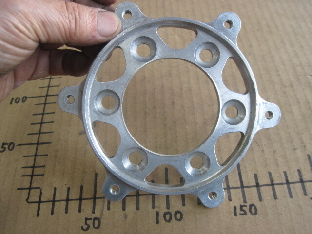 スズキ系レーサー マービックマグホイール他用 リヤディスクローターアルミアダプター　適応不明　検索 カンパ/GSXR/RG/RGB/油冷TT-F1