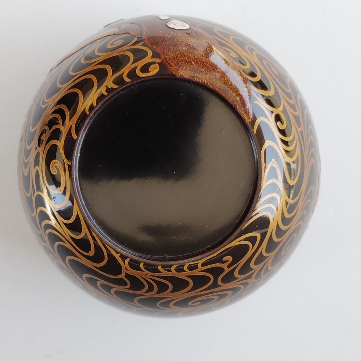 千家十職名工 塗師 中村宗哲 紅葉螺鈿蒔絵 棗 共箱 金蒔絵 茶入 千家十職名工 塗師 中村宗哲 紅葉螺鈿蒔絵 棗 共箱 金蒔絵 茶入