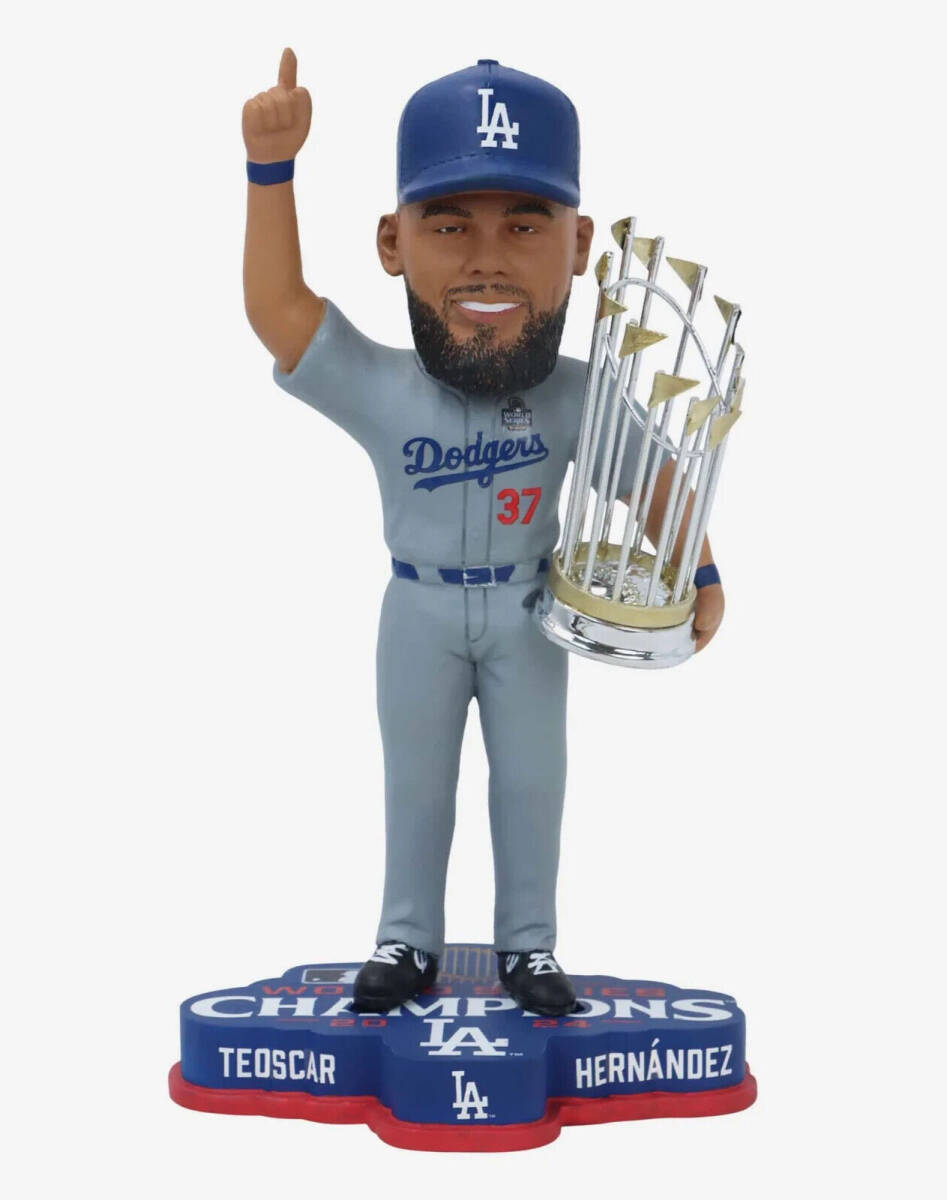 テオスカー ヘルナンデス選手 ボブルヘッド ドジャース MLB 訳あり テオスカー・ヘルナンデス ドジャース ボブルヘッド MLB 2024