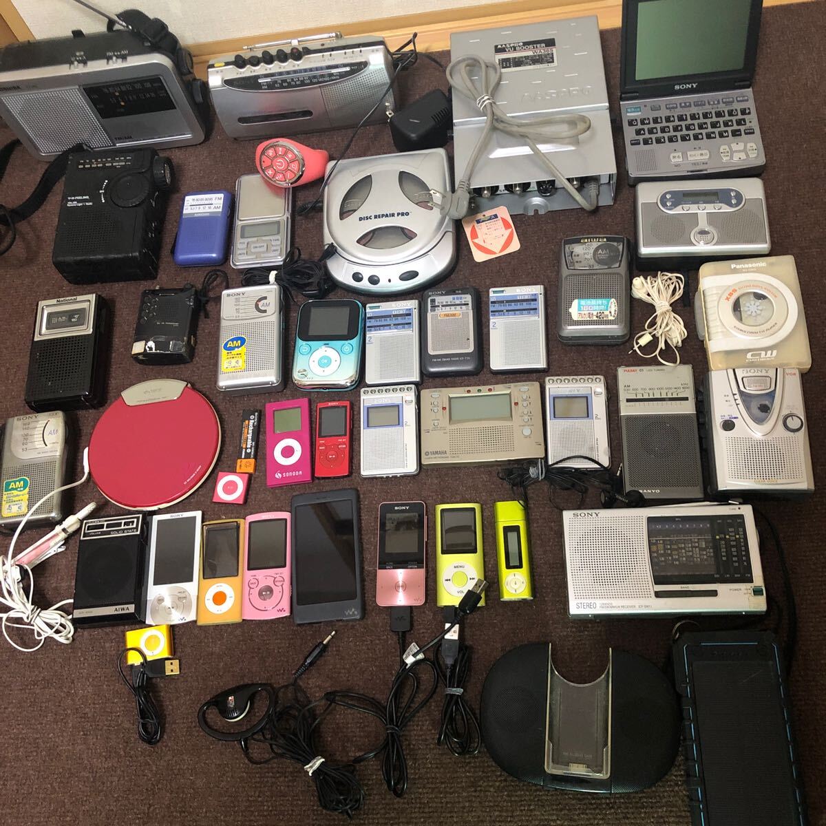 オーディオ音楽プレーヤーApple SONY iPod ウォークマン/CD オーディオ音楽プレーヤーApple SONY iPod ウォークマン/CD