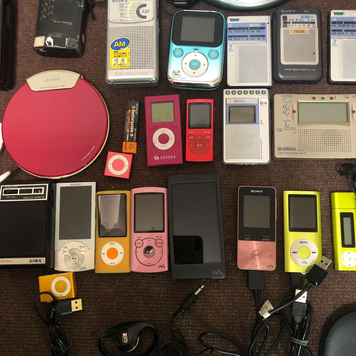 オーディオ音楽プレーヤーApple SONY iPod ウォークマン/CD オーディオ音楽プレーヤーApple SONY iPod ウォークマン/CD