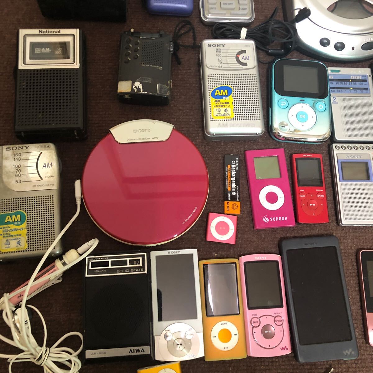 オーディオ音楽プレーヤーApple SONY iPod ウォークマン/CD オーディオ音楽プレーヤーApple SONY iPod ウォークマン/CD