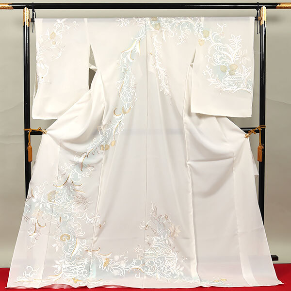 和遊館 即決eha3257 夏物 尾峨佐染繍 超細密手刺繍 五泉 駒絽 和遊館 即決eha3257 夏物 尾峨佐染繍 超細密手刺繍 五泉 駒絽