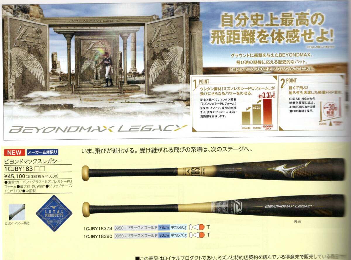 限定1本 新品専用箱未開封 2025モデル ミズノ少年軟式用ビヨンド 限定1本 新品専用箱未開封 2025モデル ミズノ少年軟式用ビヨンド