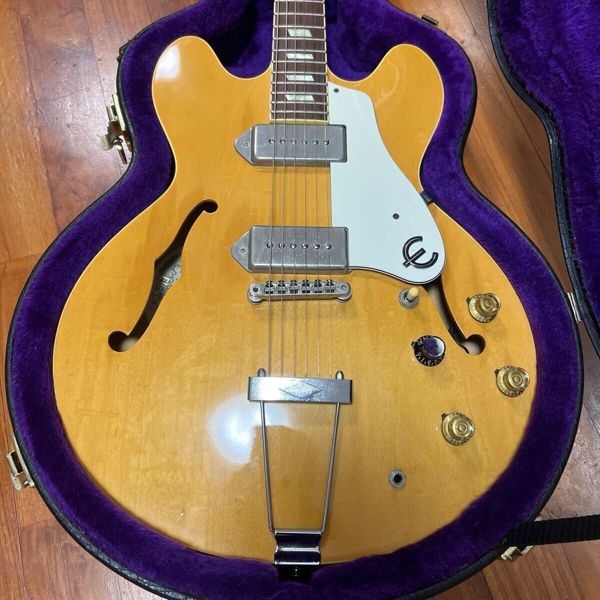 [ редкий!]Epiphone ELITIST 1965 CASINO осмотр ) Epiphone Casino 