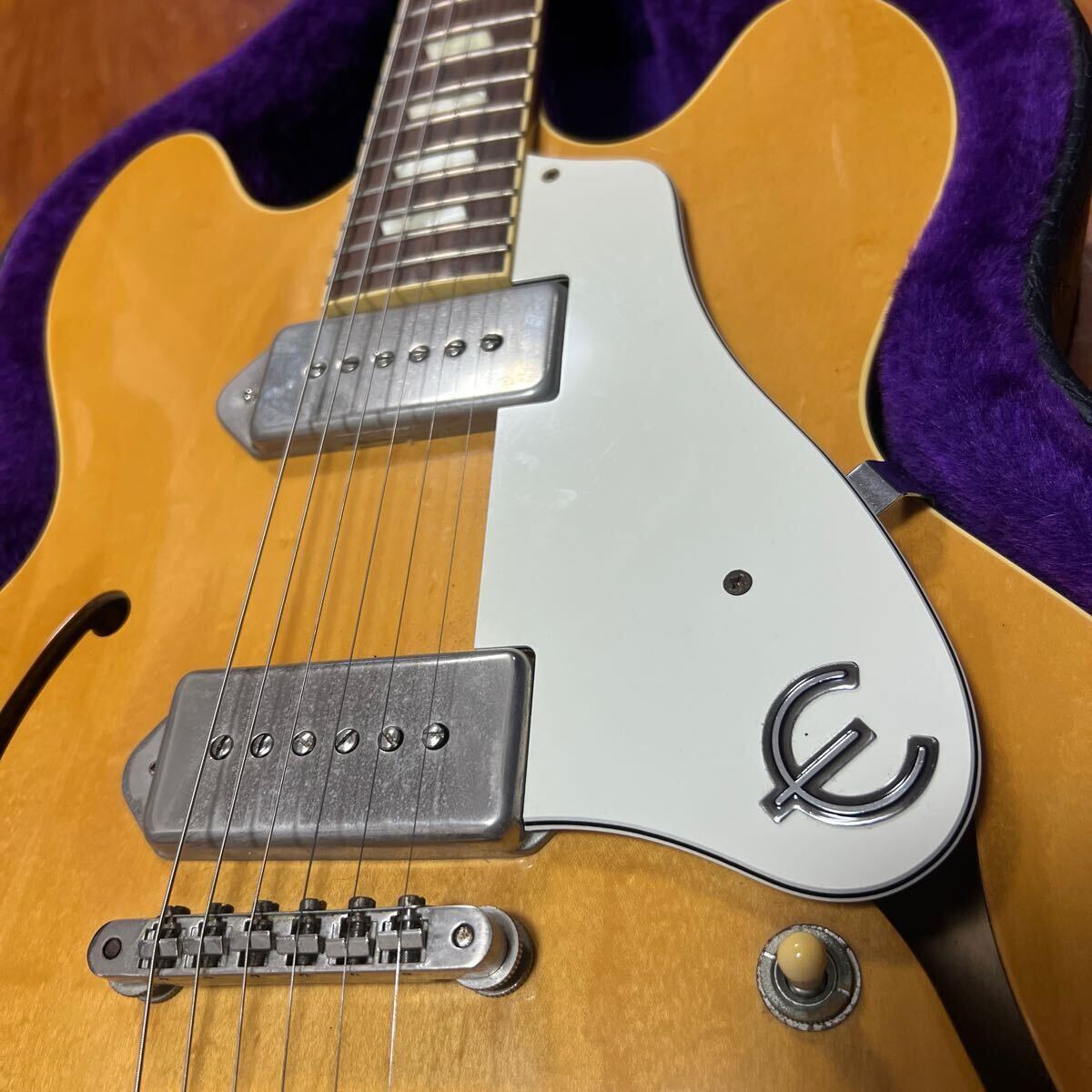 [ редкий!]Epiphone ELITIST 1965 CASINO осмотр ) Epiphone Casino 