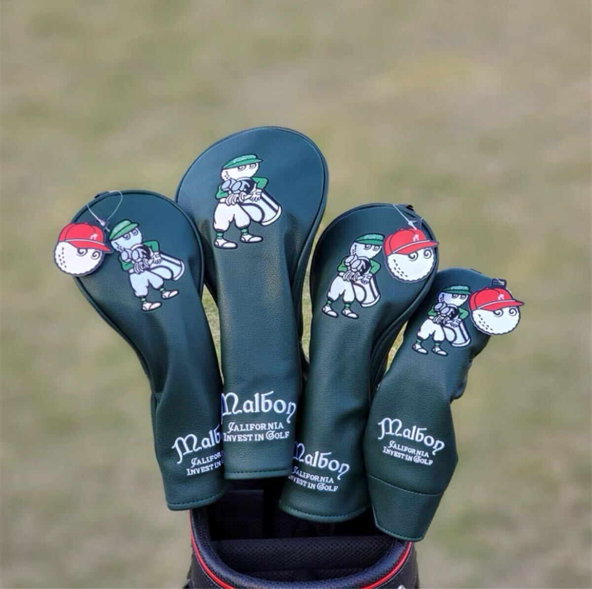 新製品大人気4点セット】キャディー Malbon Golfマルボンゴルフ 新製品大人気4点セット】キャディー Malbon Golfマルボンゴルフ