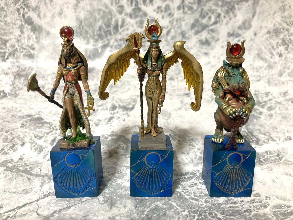 【彩色版５個セット】やのまん　デモンズクロニクル Ⅸ　イシス / トゥエリス / テフヌト ほか現状品　フィギュア_画像3