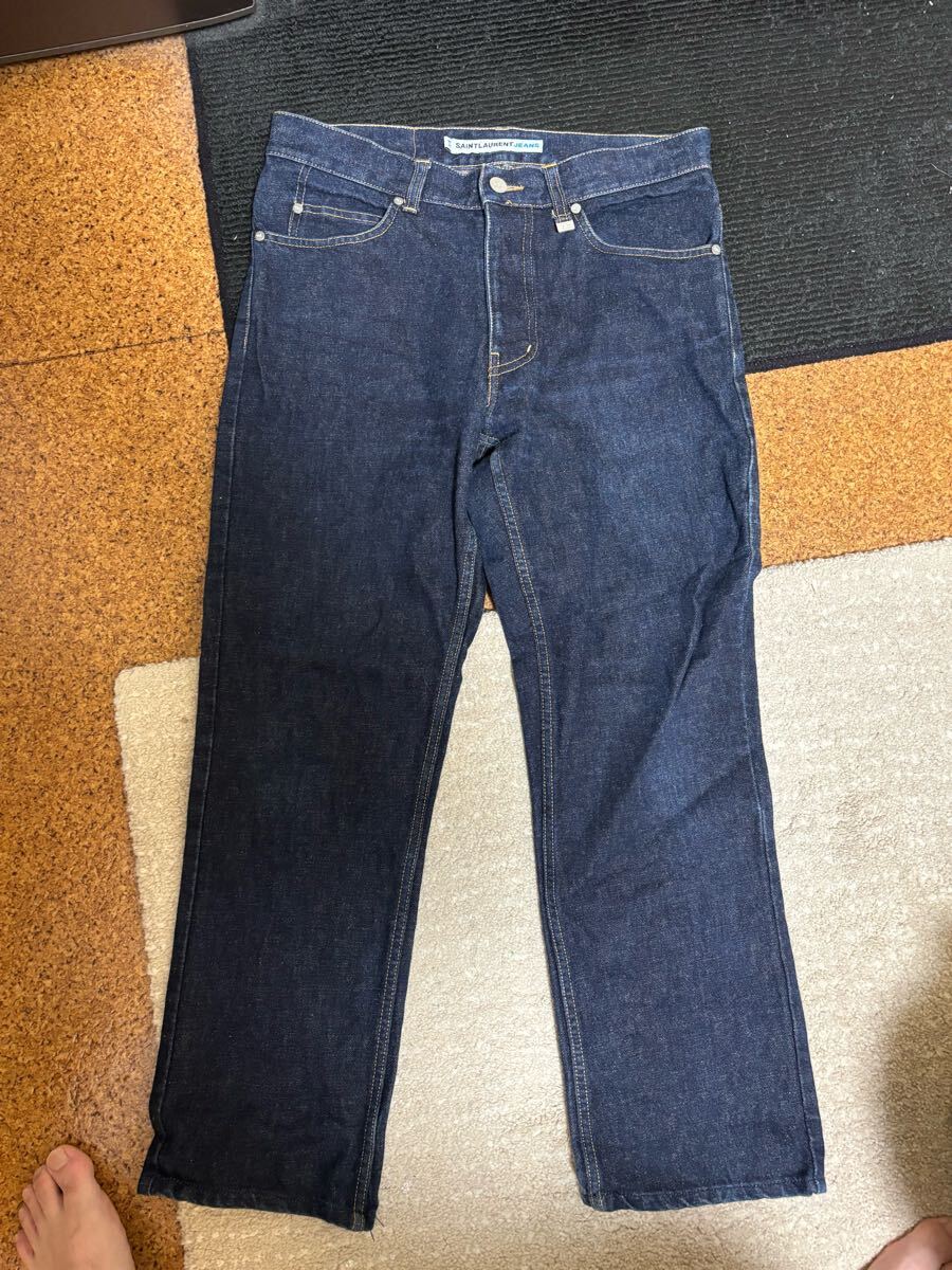 SAINTLAURENT JEANS サンローラン デニムジーンズパンツ　W31 美品　レア