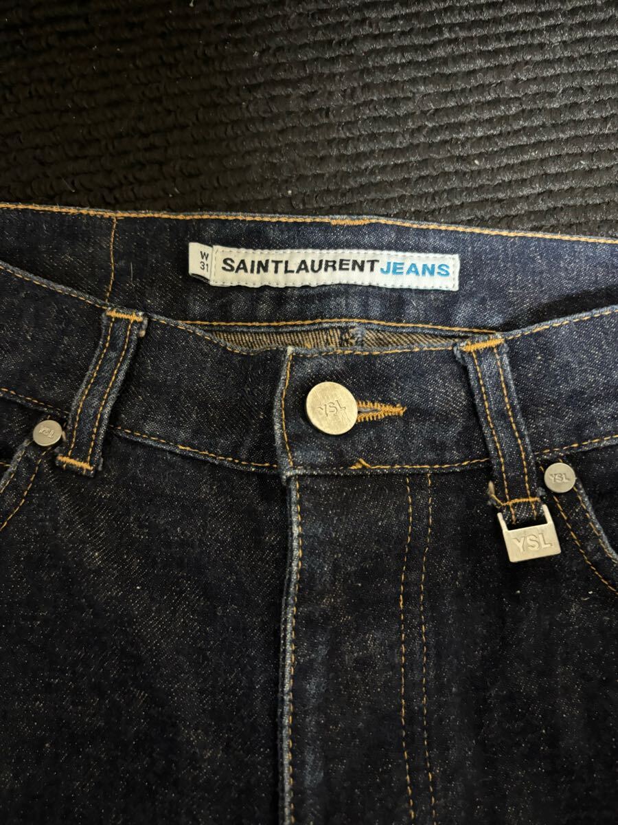 SAINTLAURENT JEANS サンローラン デニムジーンズパンツ　W31 美品　レア