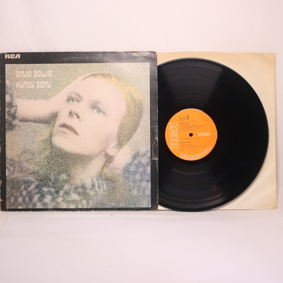 DAVID BOWIE HUNKY DORY UKオリジナル(英 GB) LP STEREO DAVID BOWIE HUNKY DORY UKオリジナル(英 GB) LP STEREO