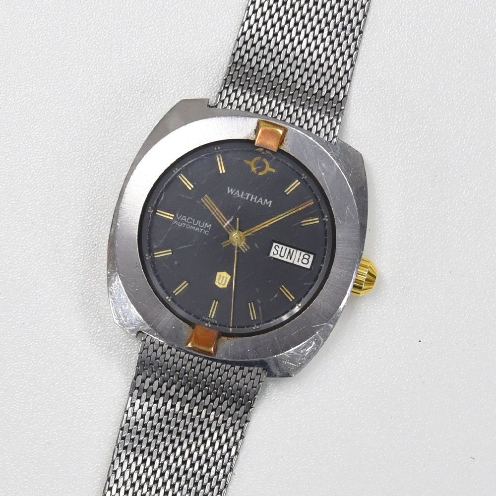 1円 可動品 腕時計 ウォルサム WALTHAM バキューム 機械式 自動 1円 可動品 腕時計 ウォルサム WALTHAM バキューム 機械式 自動