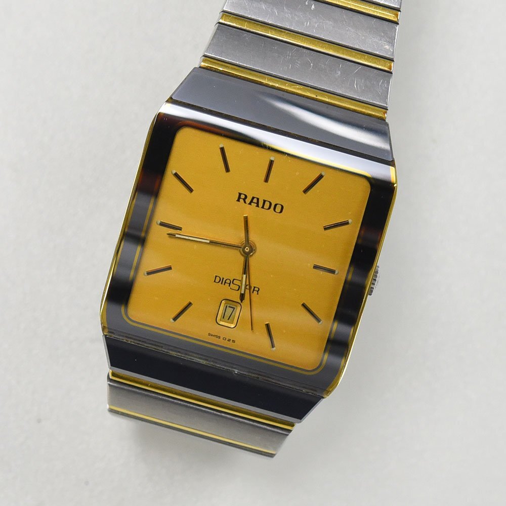 1円 可動品 腕時計 ラドー RADO ダイアスター 129.0266.3 1円 可動品 腕時計 ラドー RADO ダイアスター 129.0266.3