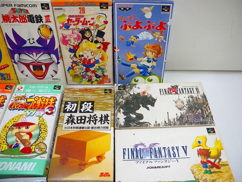 HK3596☆SFC スーパーファミコン ゲームソフト 29本セット 箱入 HK3596☆SFC スーパーファミコン ゲームソフト 29本セット 箱入