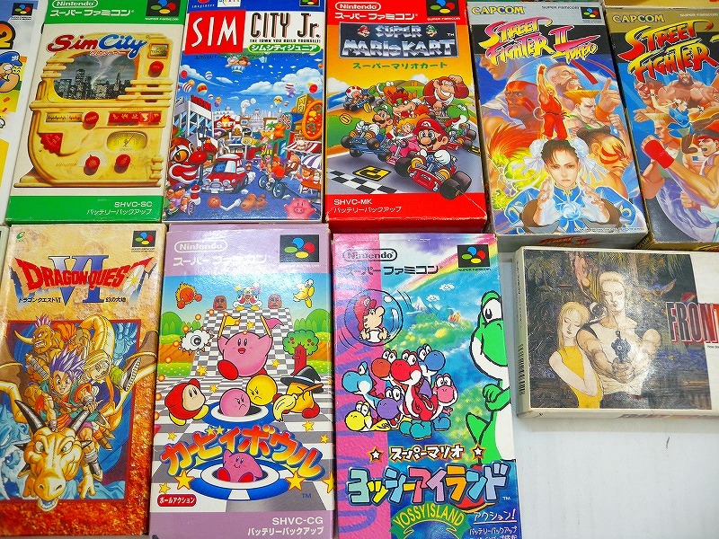 HK3596☆SFC スーパーファミコン ゲームソフト 29本セット 箱入 HK3596☆SFC スーパーファミコン ゲームソフト 29本セット 箱入