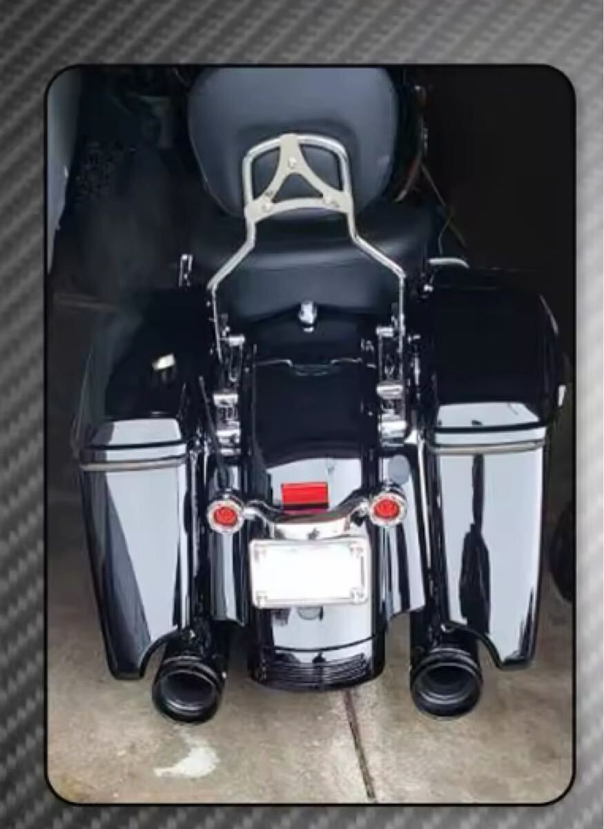 即納 ハーレー ツーリング ストリートグライド ロード エレクトラグライド 2014upサドルバッグ インサート カーペット ライナー_画像4