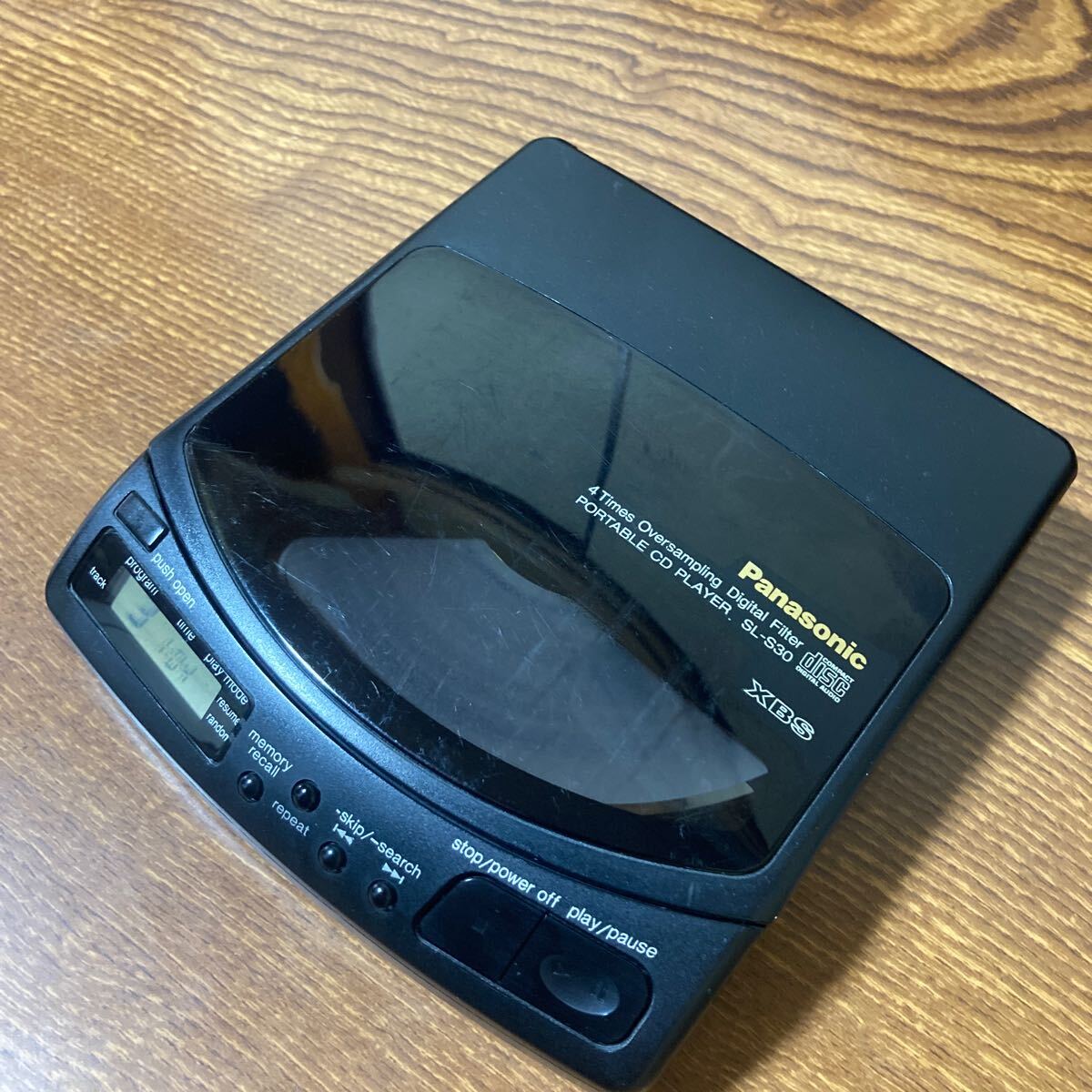 Panasonic パナソニック ポータブルCDプレーヤー SL-S30 動作 Panasonic パナソニック ポータブルCDプレーヤー SL-S30 動作