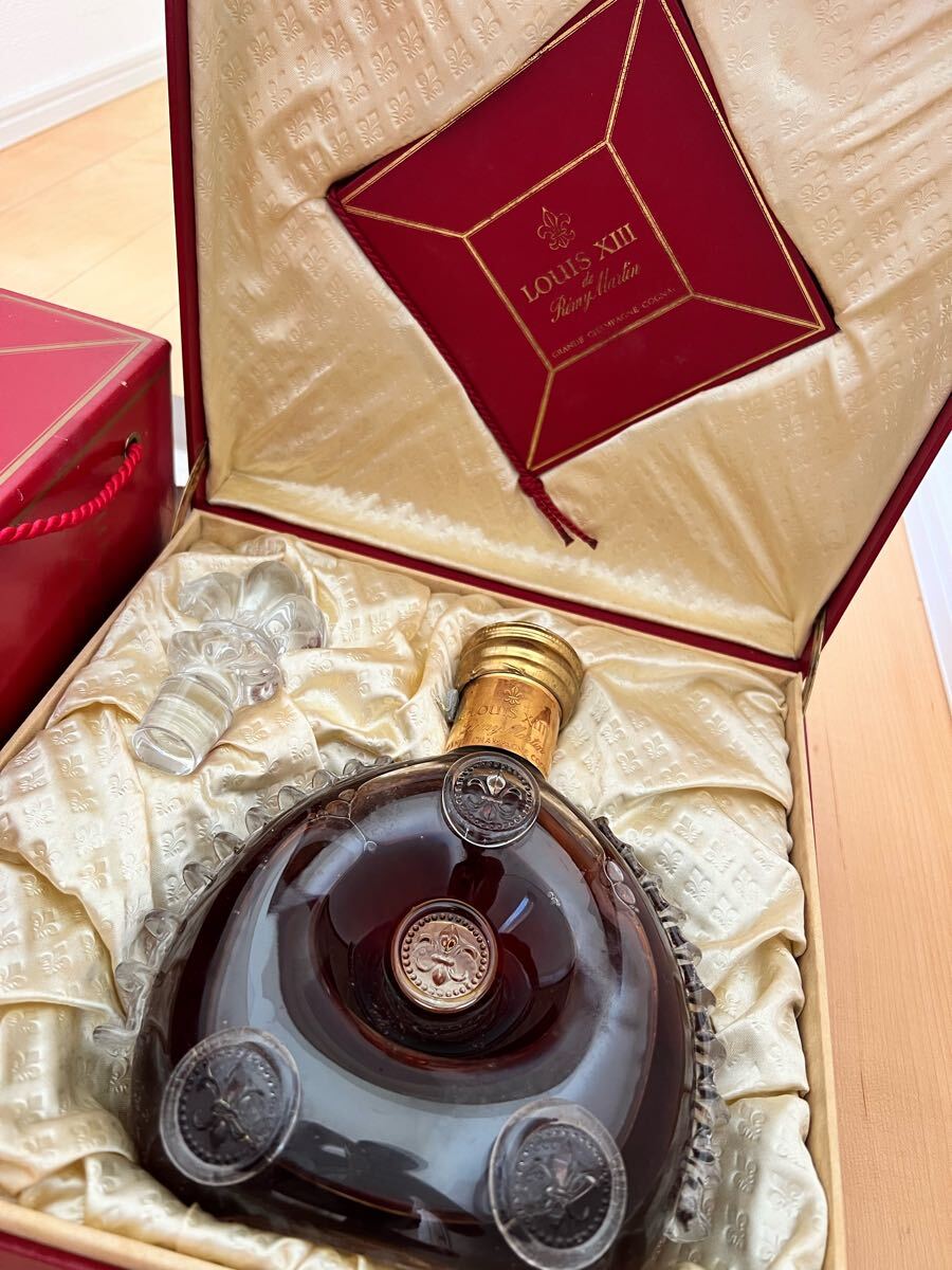 REMY MARTIN レミーマルタン ルイ13世 金キャップ バカラボトル REMY MARTIN レミーマルタン ルイ13世 金キャップ バカラボトル