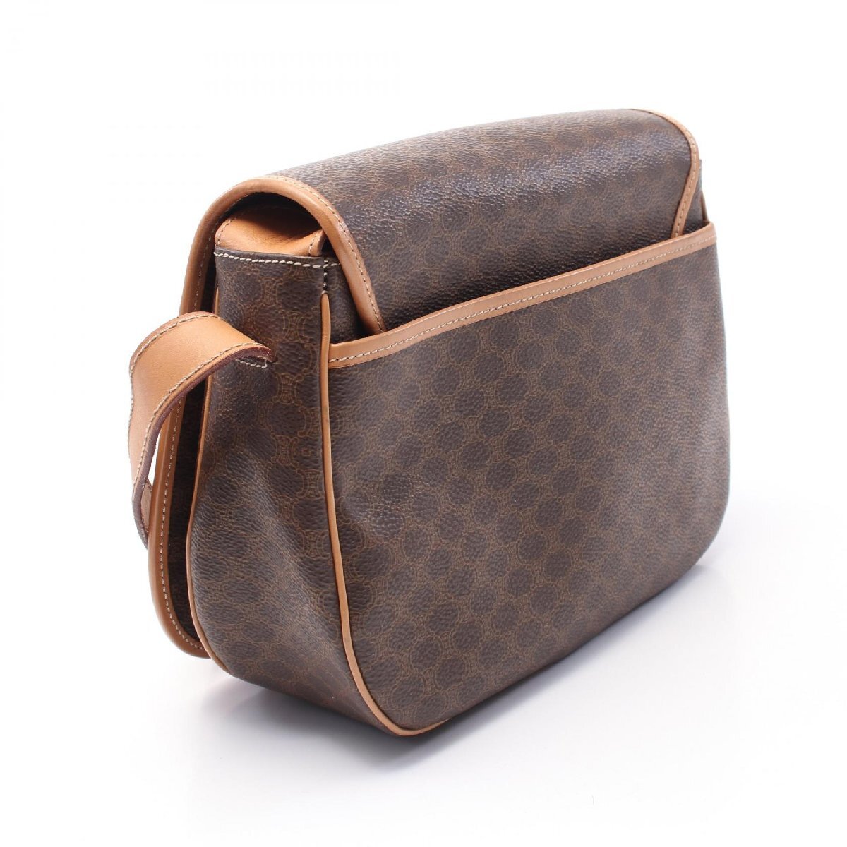 セリーヌ マカダム ブランドオフ CELINE PVCコーティングキャンバス ショルダーバッグ 中古 レディース