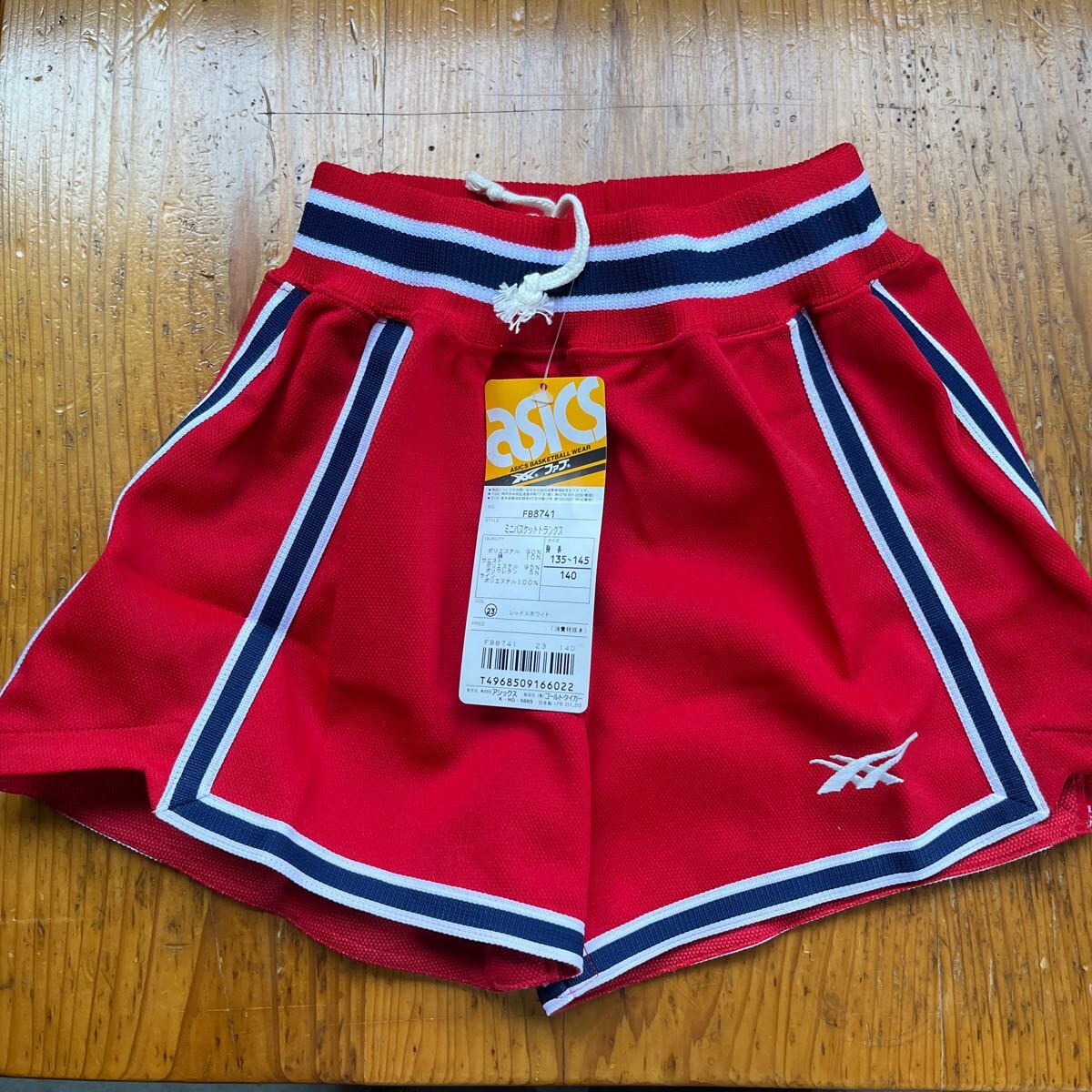 アシックス　ミニバスケットトランクス　140 未使用品