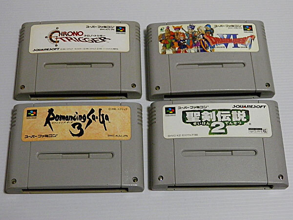 ドラゴンクエスト6、クロノ・トリガー、聖剣伝説2 ドラゴンクエスト6、クロノ・トリガー、聖剣伝説2
