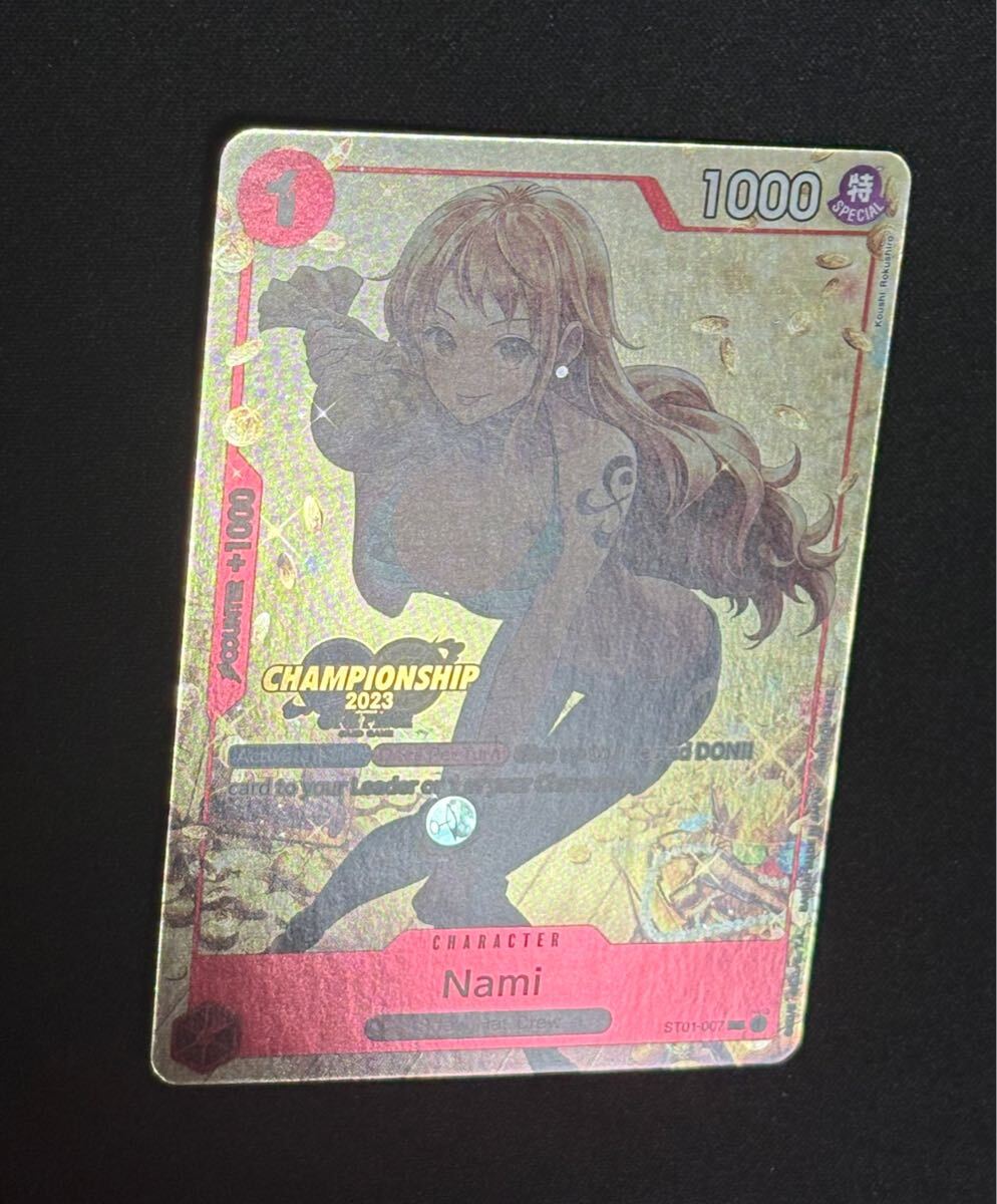 PSA10 取得用個体/正規品】ナミ ST01-007 C チャンピオンシップ PSA10 取得用個体/正規品】ナミ ST01-007 C チャンピオンシップ