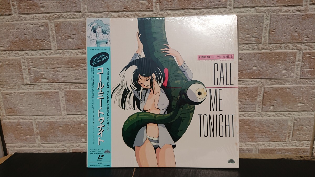☆ 帯付き LD コール・ミー・トゥナイト Call Me Tonight PINK