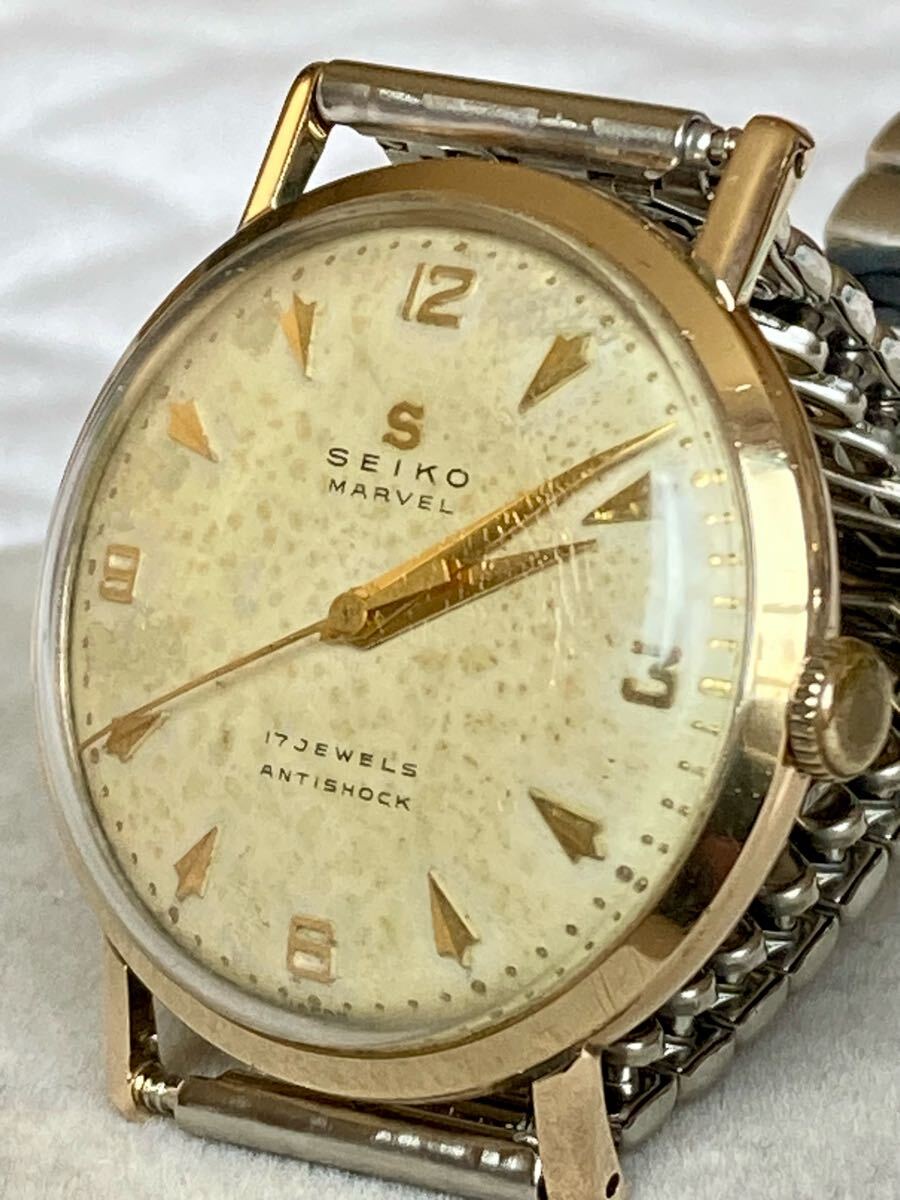 SEIKO セイコー マーベル 14k GOLDFILLD 17石 手巻き 14022 SEIKO セイコー マーベル 14k GOLDFILLD 17石 手巻き 14022