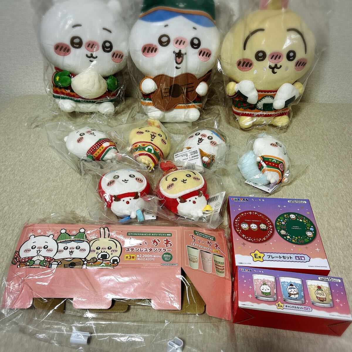 ちいかわ エニマイくじ セブンイレブン キャンドルセット ちいかわ エニマイくじ セブンイレブン キャンドルセット