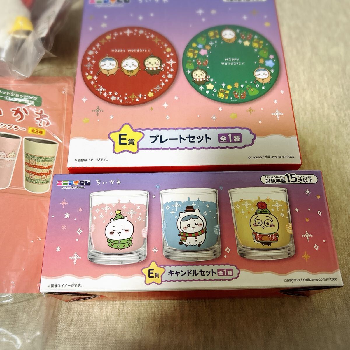 ちいかわ エニマイくじ セブンイレブン キャンドルセット ちいかわ エニマイくじ セブンイレブン キャンドルセット