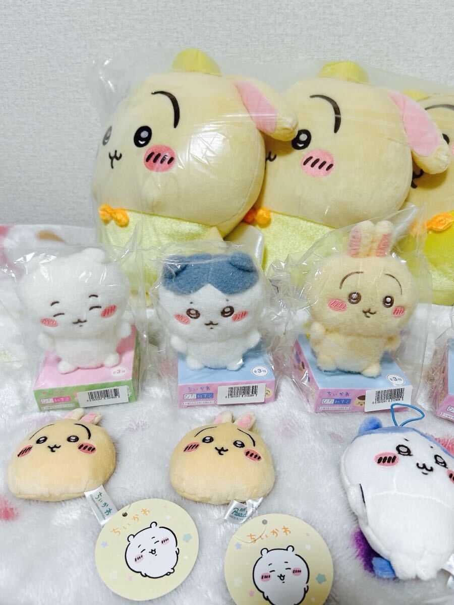 オンクレ獲得品!ちいかわ ハチワレ うさぎ ぬいぐるみ モモンガ オンクレ獲得品!ちいかわ ハチワレ うさぎ ぬいぐるみ モモンガ