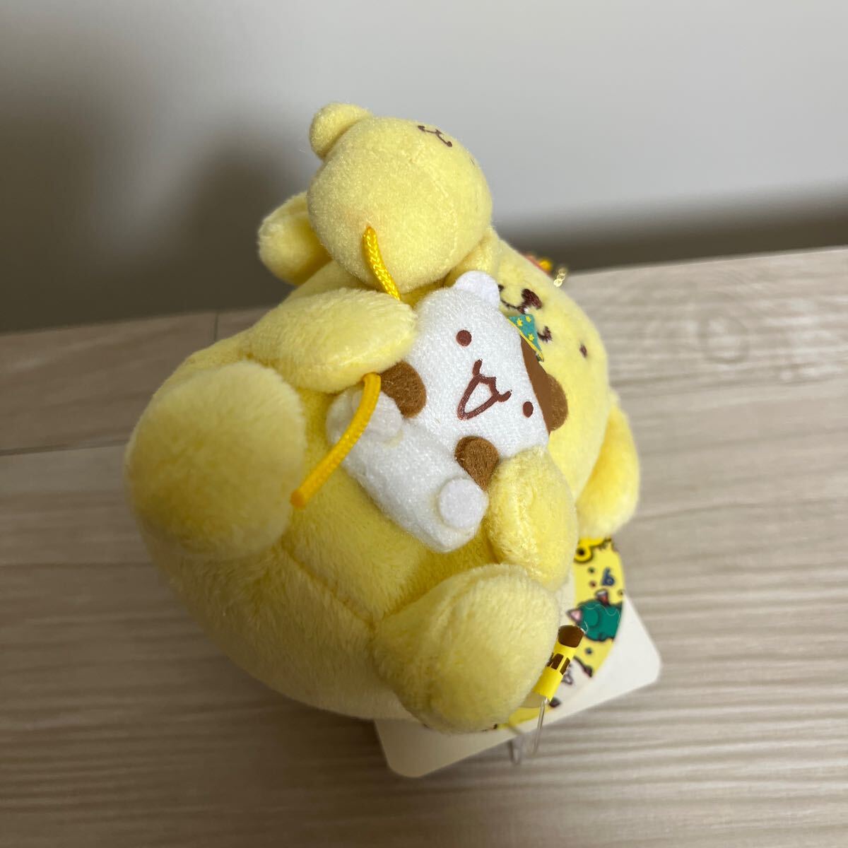 紙タグ付き バースディケーキボールチェーン「ポムポムプリン 紙タグ付き バースディケーキボールチェーン「ポムポムプリン