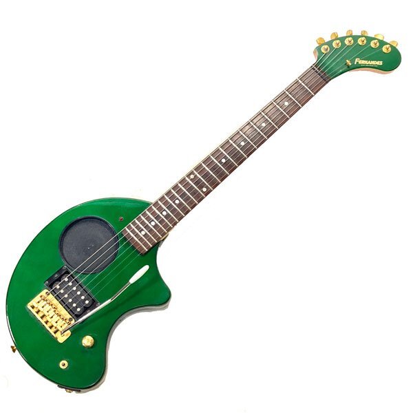 Fernandes ZO-3 芸達者 メタリックグリーン ゴールドパーツ Fernandes ZO-3 芸達者 メタリックグリーン ゴールドパーツ