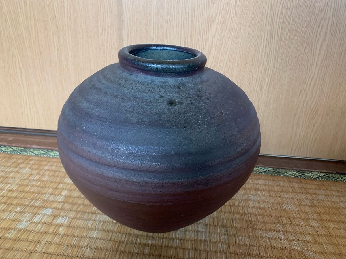 備前焼? 壺 在銘(花器、壷)|売買されたオークション情報 備前焼? 壺 在銘(花器、壷)|売買されたオークション情報