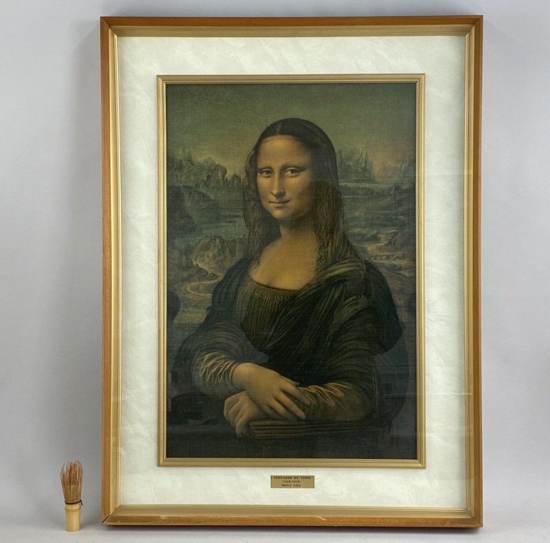 i1354 複製画 レオナルド・ダ・ヴィンチ モナリザ 油彩風 立体 i1354 複製画 レオナルド・ダ・ヴィンチ モナリザ 油彩風 立体