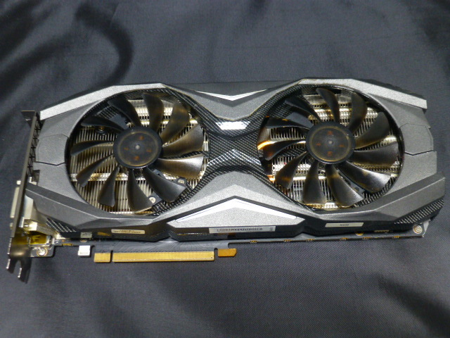 NVIDIA グラフィックボード ZOTAC GeForce GTX1070 8G HDMI、DP NVIDIA グラフィックボード ZOTAC GeForce GTX1070 8G HDMI、DP