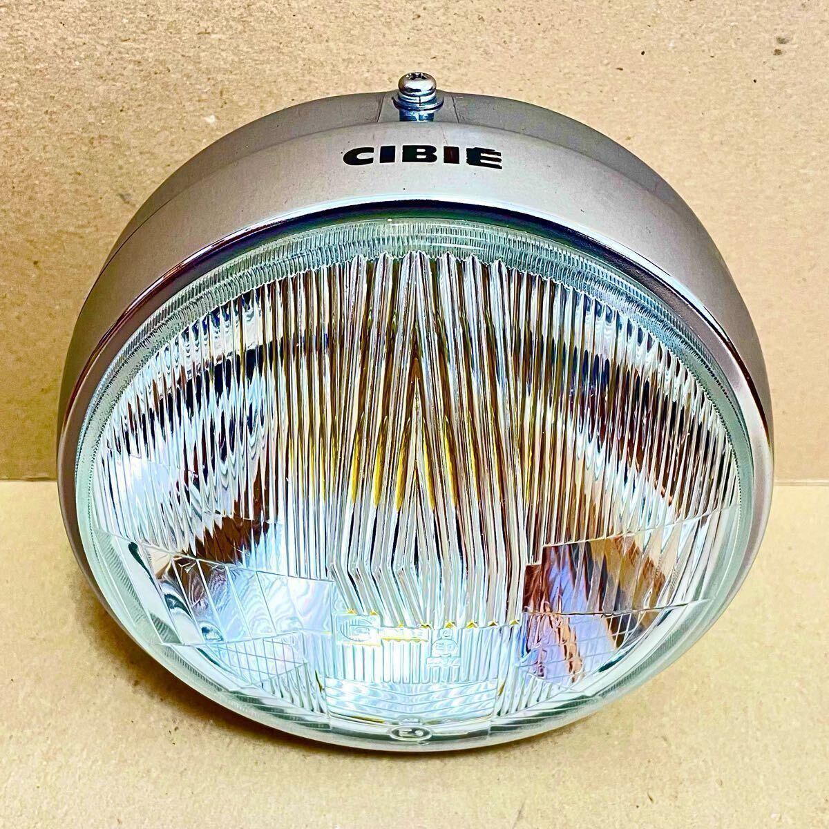当時物 シビエ moto180φ CIBIE ヘッドライト/ 750RS Z2 Z1 SS 当時物 シビエ moto180φ CIBIE ヘッドライト/ 750RS Z2 Z1 SS