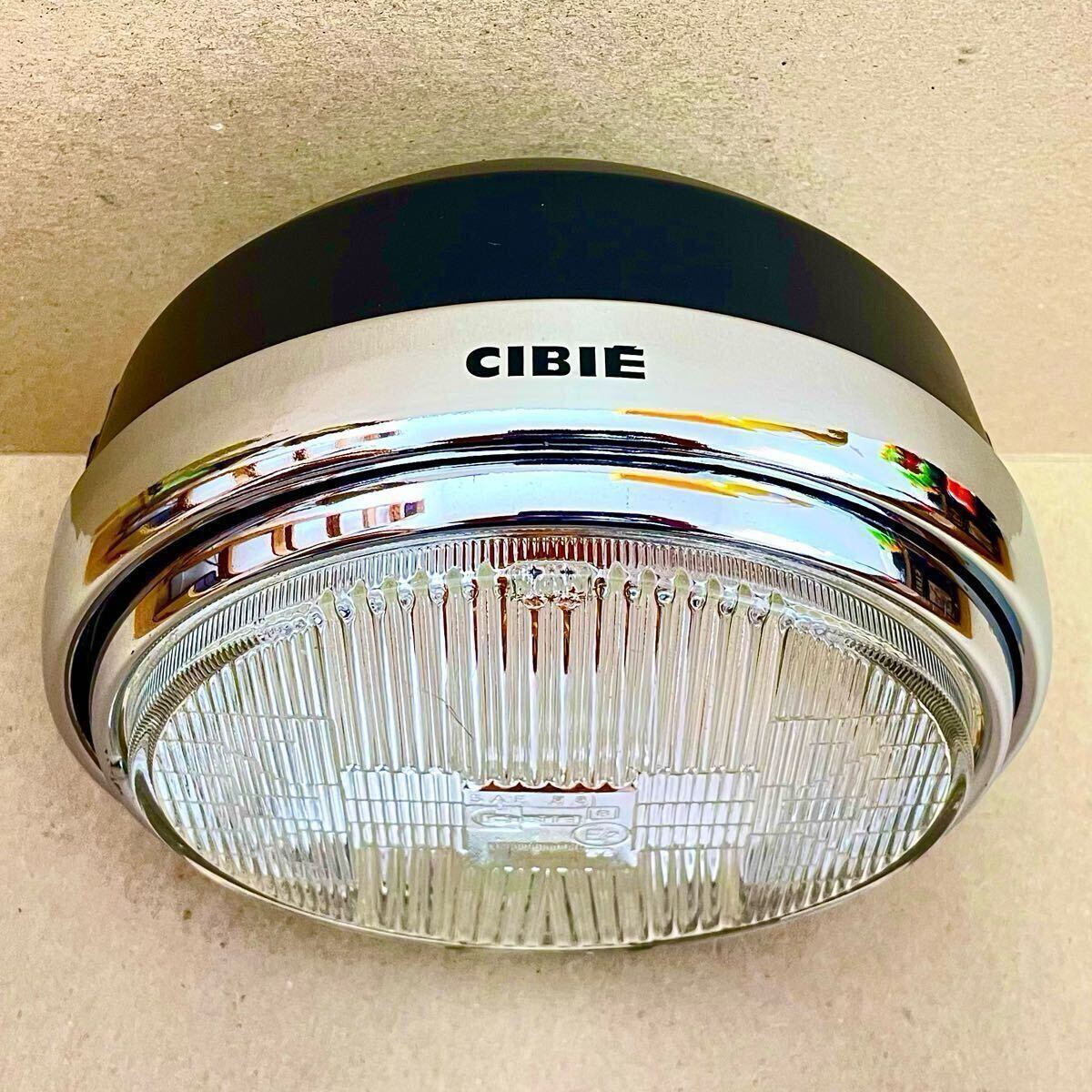 当時物 シビエ CIBIE ヘッドライト/ 750RS Z2 Z1 Z400FX 当時物 シビエ CIBIE ヘッドライト/ 750RS Z2 Z1 Z400FX